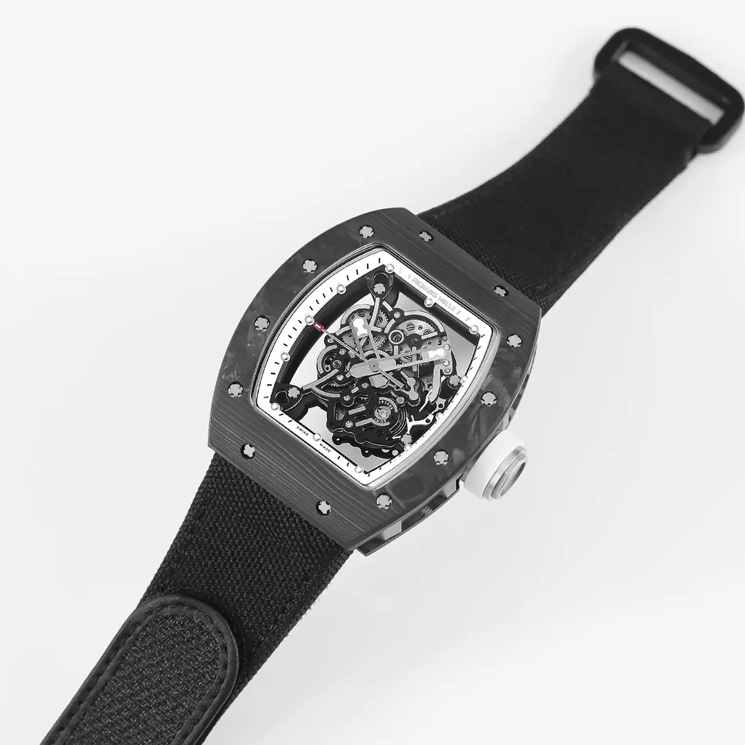 ZF Factory Richard Mille RM055 Carbon Black Super Clone Luxury Watch Supportive 3876