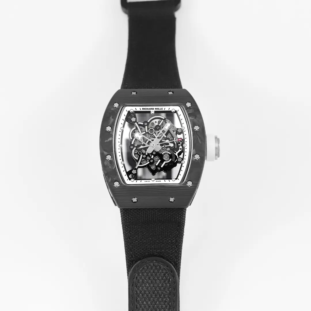 ZF Factory Richard Mille RM055 Carbon Black Super Clone Luxury Watch Supportive 3876