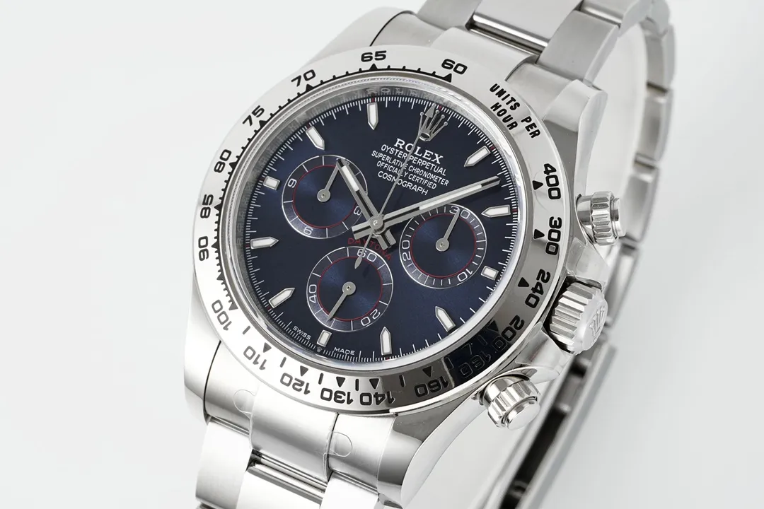 BT Factory Rolex Daytona Platinum Watch with Blue Dial – Limited Stock – VSF Watches Exclusive Collection Minimalist 4844
