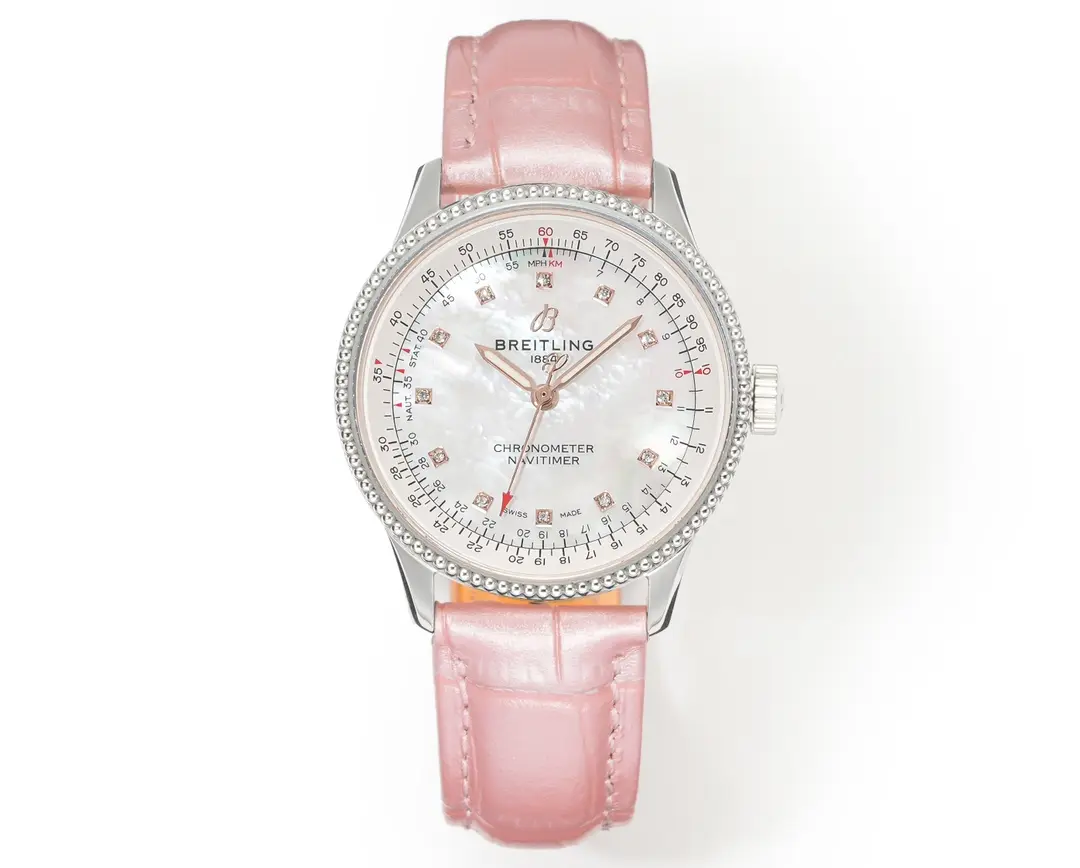 MultiPurpose ZF Factory Breitling Navitimer Automatic Pink Leather – Super Clone Watch Masterpiece 2506