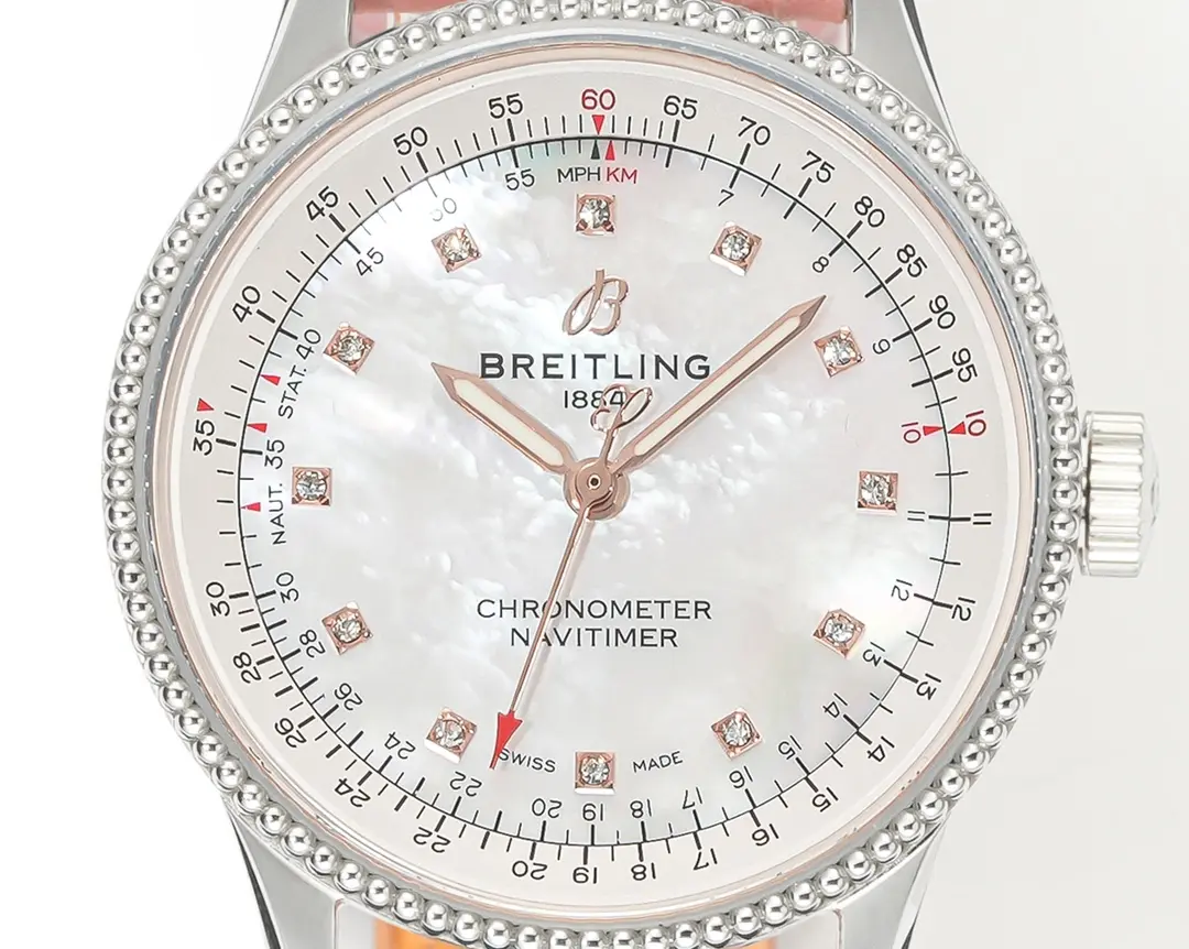 MultiPurpose ZF Factory Breitling Navitimer Automatic Pink Leather – Super Clone Watch Masterpiece 2506