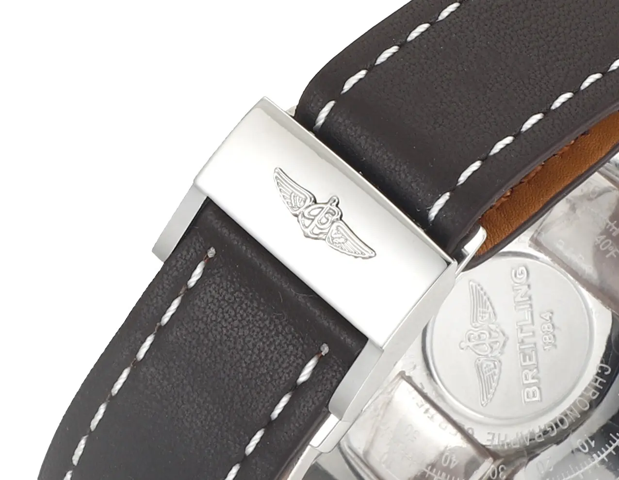 ZF Factory Breitling Navitimer Chronograph Silver Leather –  Super Clone Watch Versatile 2500