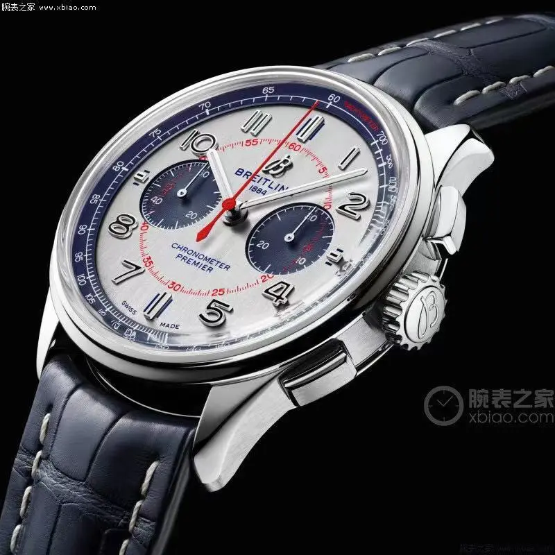 FastDry GF Factory Breitling Premier B01 Chronograph Blue Leather – Super Clone Watch Replica 5639