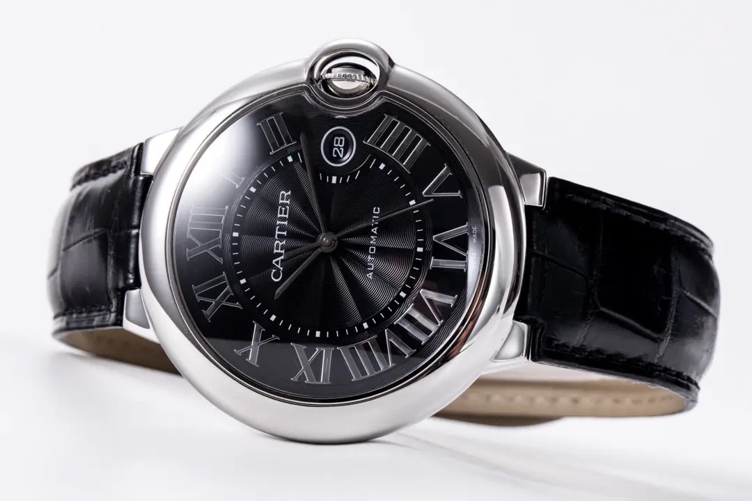 3K Factory Cartier Ballon Bleu 42mm Black Automatic Watch – Top Quality Replica Watch Bold 5178