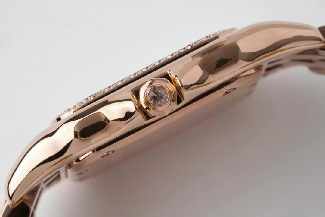 TravelReady 3K Factory Cartier Panthere de Cartier 27x37mm Rose Gold Watch – Best Replica Watches 5200