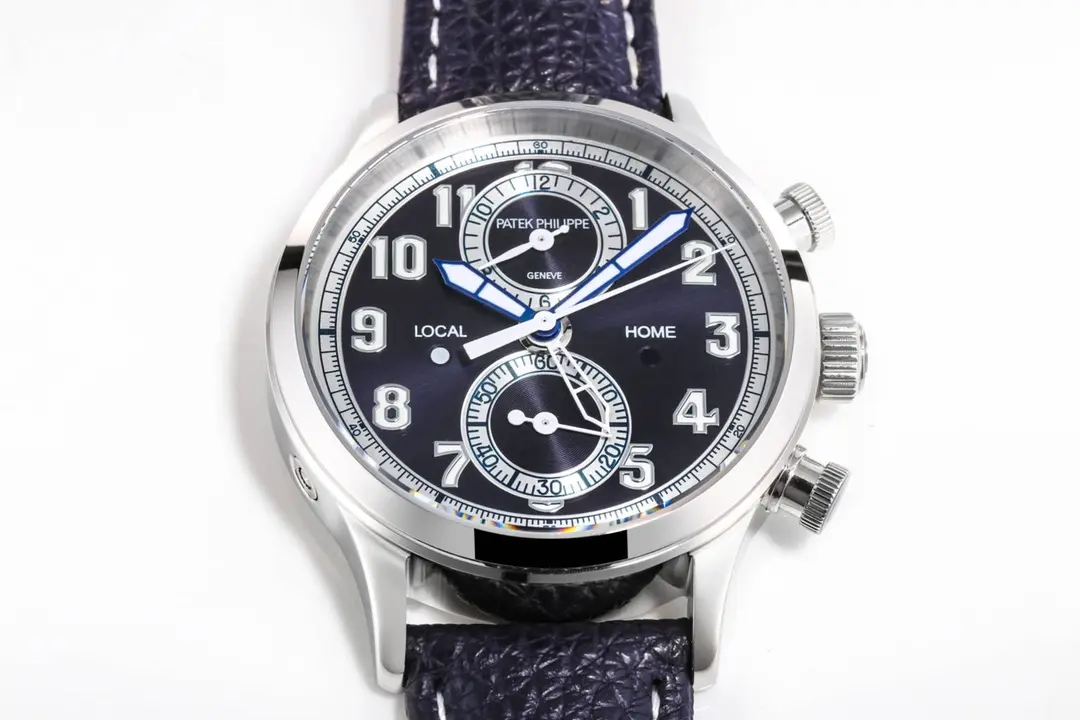 EasyCare R8 Factory Patek Philippe Complications 5924G Blue Leather Super Clone Replica Watch 3568