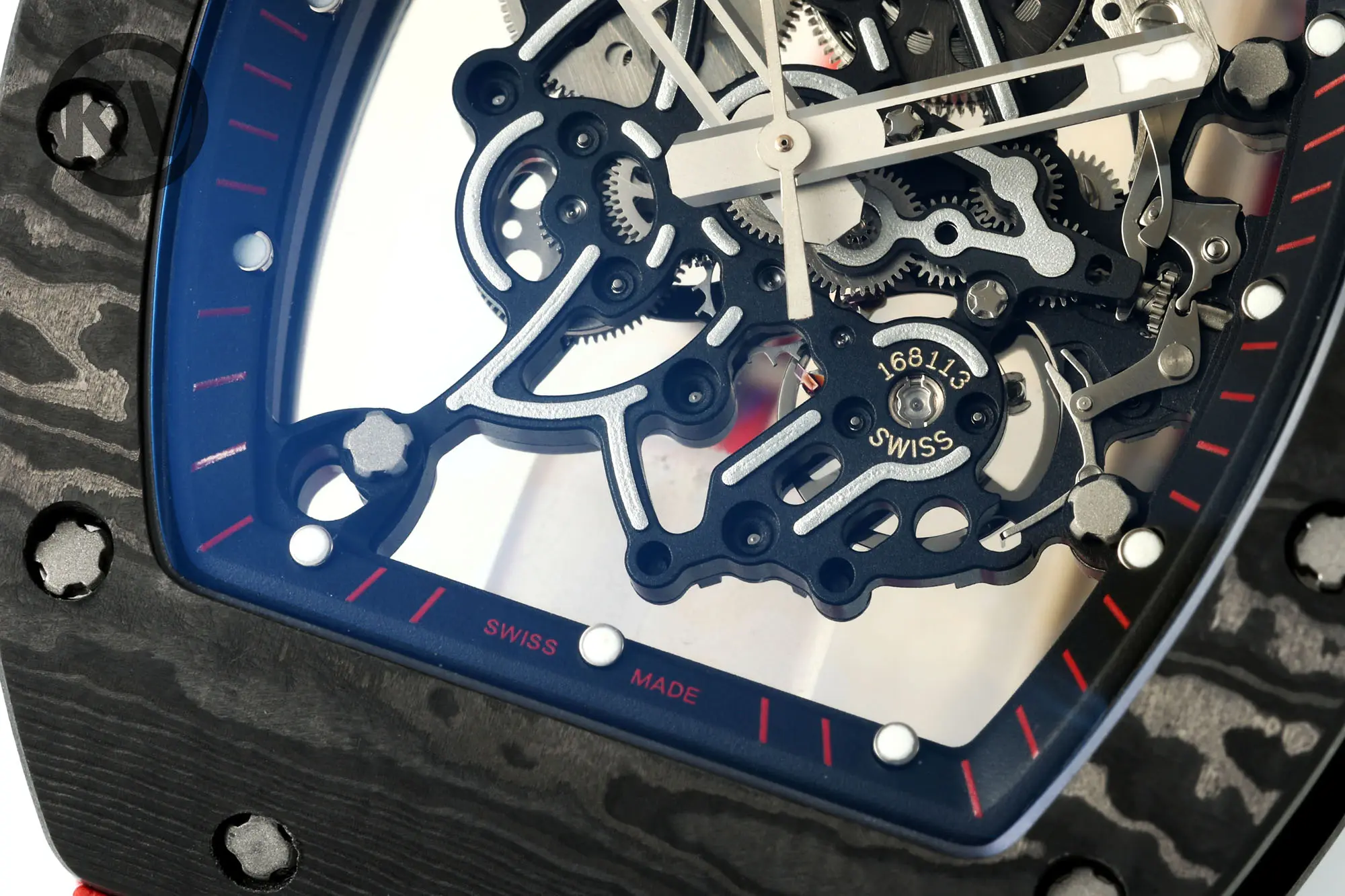 APS Factory Richard Mille RM055 Skeleton Watch Red Strap –  Super Clone Edition GoAnywhere 3808