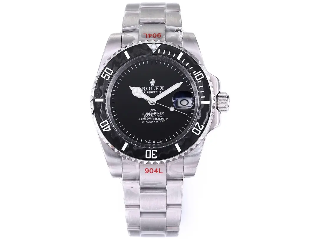 Elegant Rolex Submariner PARAKEET – Custom Black Gradient Green Dial, Carbon Fiber Bezel, Stainless Steel Luxury Watch by VSF Watches 336