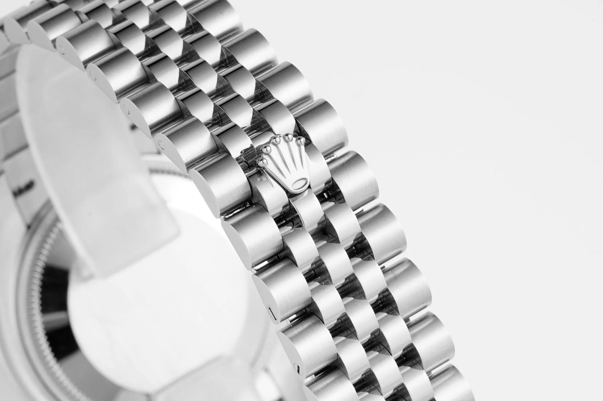 AR Factory Rolex Datejust 31mm Stainless Steel White Dial Diamond Bezel and Markers Jubilee Bracelet Ladies Watch Snug 4932