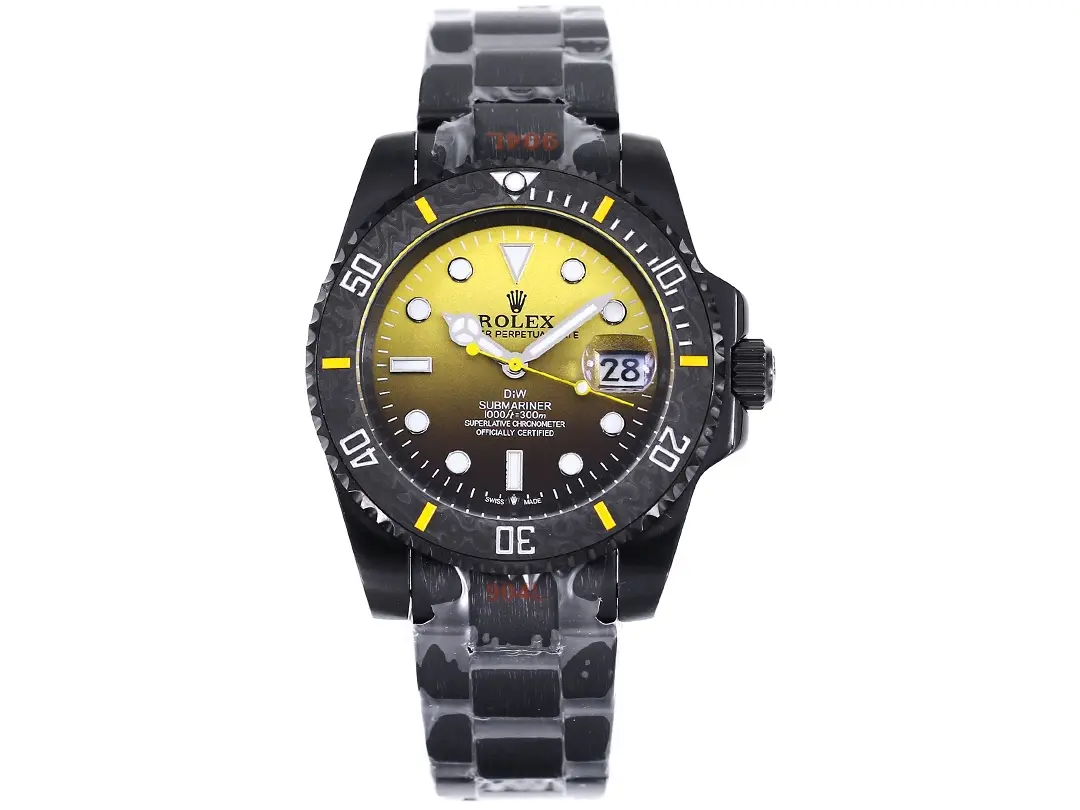 VS Factory Rolex Submariner PARAKEET – Custom Gradient Green Dial, Black Carbon Fiber Bezel, 904L Stainless Steel VSF Luxury Watch by VSF Watches UrbanChic 4458
