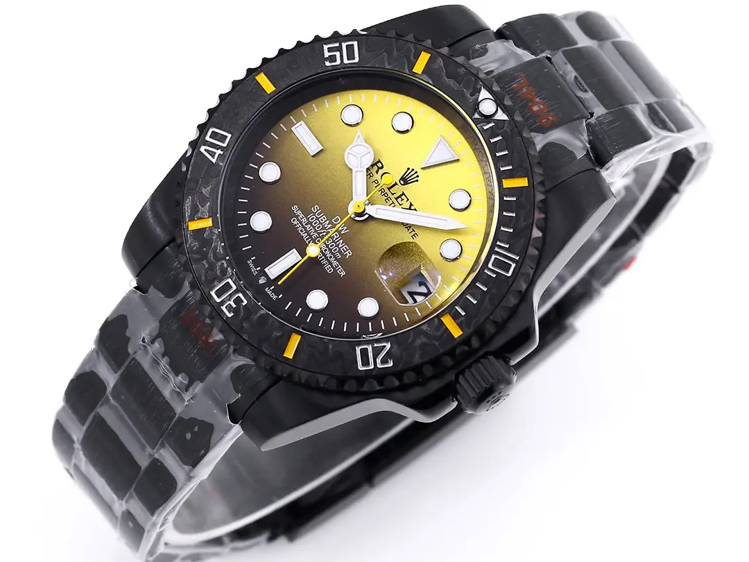 VS Factory Rolex Submariner PARAKEET – Custom Gradient Green Dial, Black Carbon Fiber Bezel, 904L Stainless Steel VSF Luxury Watch by VSF Watches UrbanChic 4458