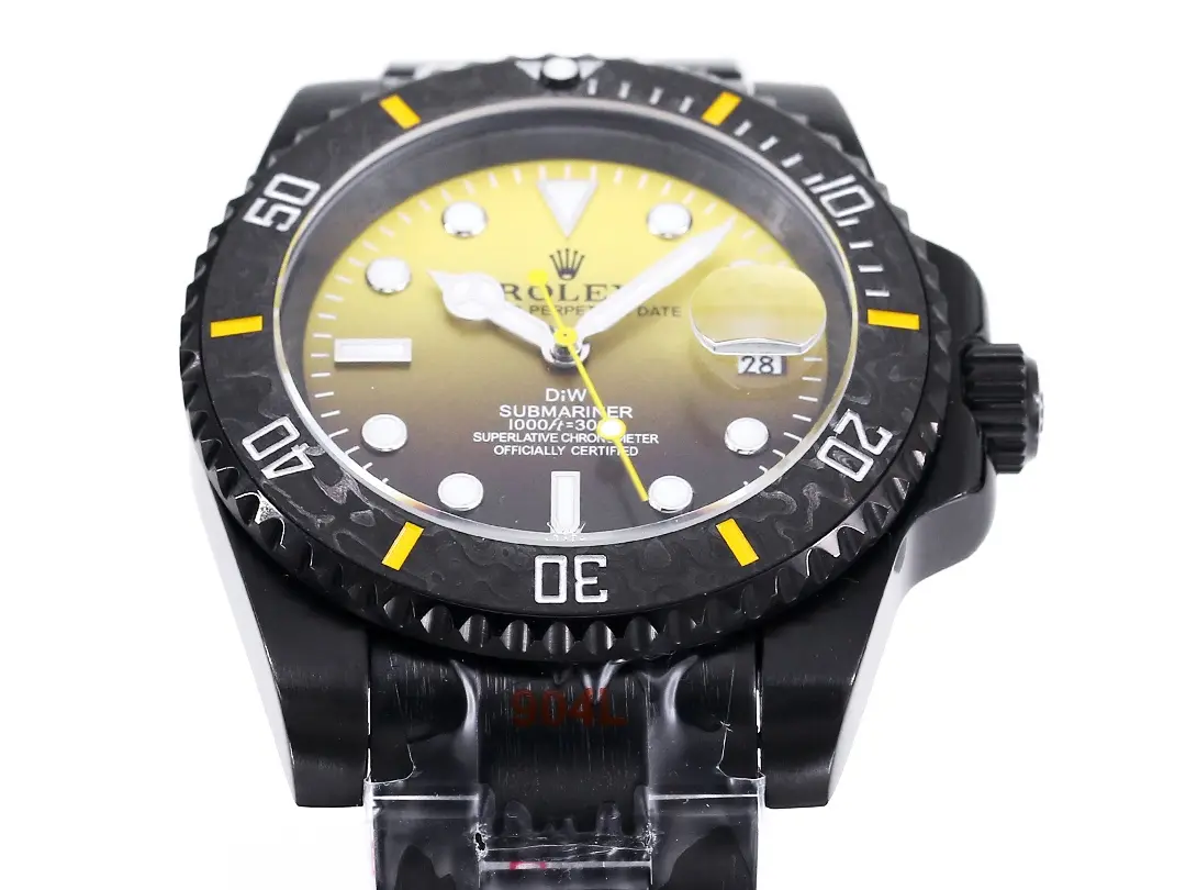 VS Factory Rolex Submariner PARAKEET – Custom Gradient Green Dial, Black Carbon Fiber Bezel, 904L Stainless Steel VSF Luxury Watch by VSF Watches UrbanChic 4458