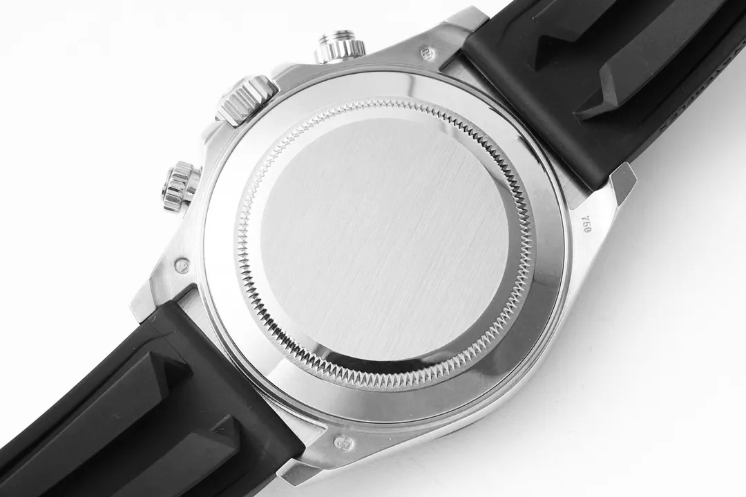 Comfortable BT Factory Rolex Daytona 7750 Movement – White Dial with Black Subdials, Stainless Steel Case, Rubber Strap by VSF Watches Official 4845