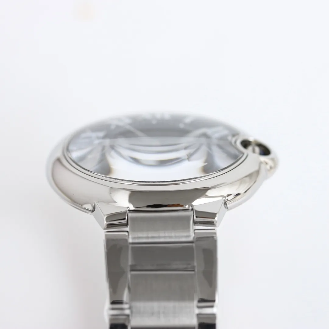 Original CARTIER Ballon Bleu 40 Steel Blue Dial Replica Watch – High-Quality Fake Cartier Timepiece 2729