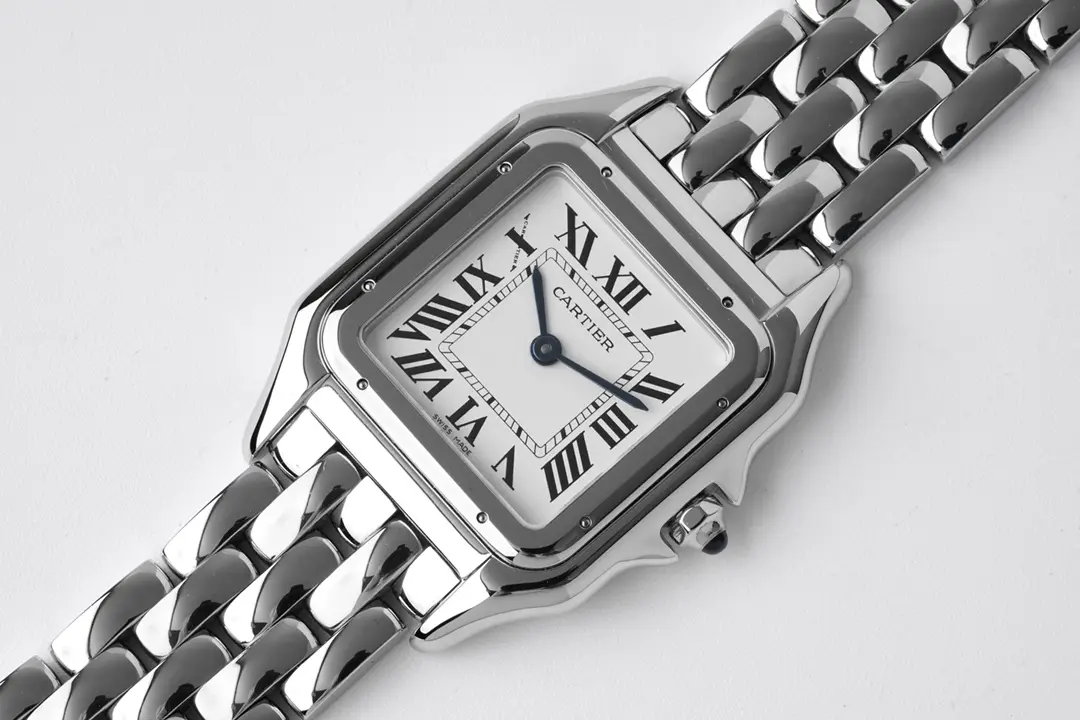 3K Factory Cartier Panthere de Cartier Watch Silver Steel Small size 22MM- Top Replica Watch Sophisticated 2826