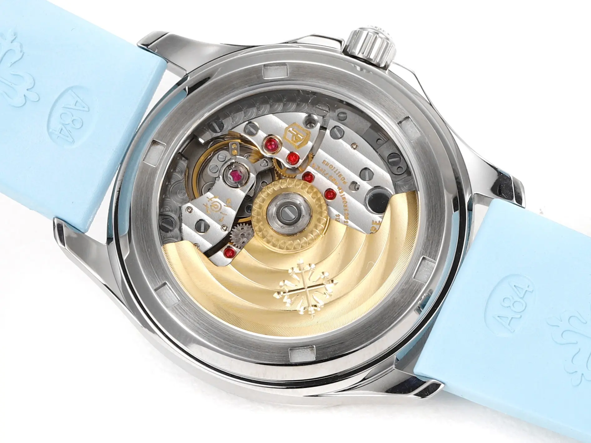 PPF Factory Patek Philippe Aquanaut Mechanical Watch Blue Rubber –  Super Clone Replica Classic 7153