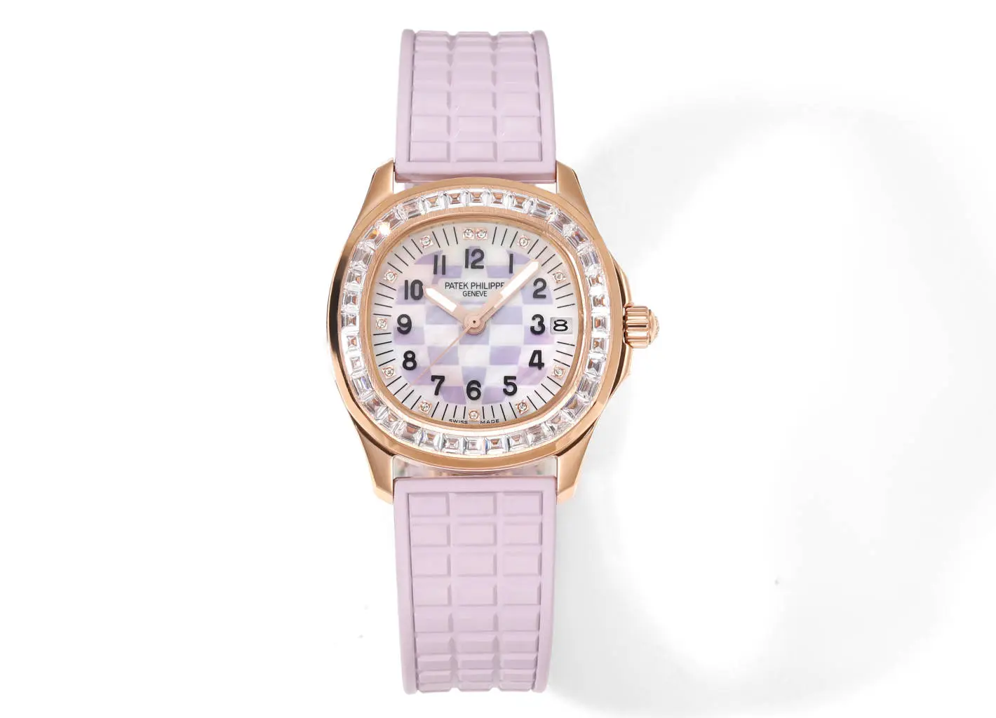 GR Factory Patek Philippe Aquanaut Mechanical Watch Pink Rubber – Super Clone Replica Edition Resilient 5732