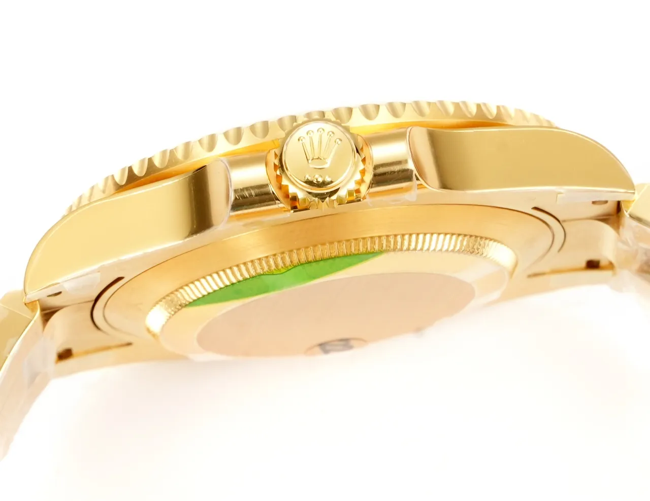 Neat VS Factory Rolex Submariner 41mm Date 116618LN Men’s Automatic Diver Watch in Yellow Gold with Black 324