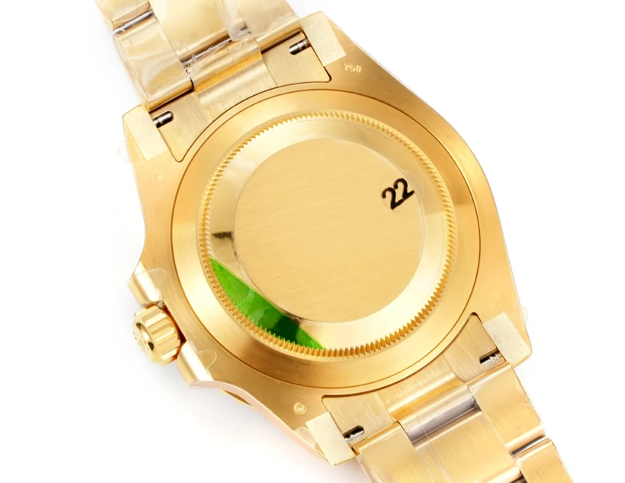 Neat VS Factory Rolex Submariner 41mm Date 116618LN Men’s Automatic Diver Watch in Yellow Gold with Black 324