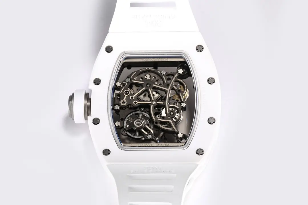 Contemporary ZF Factory Richard Mille RM055 White Ceramic Super Clone Watch –  Replica Richard Mille 3885