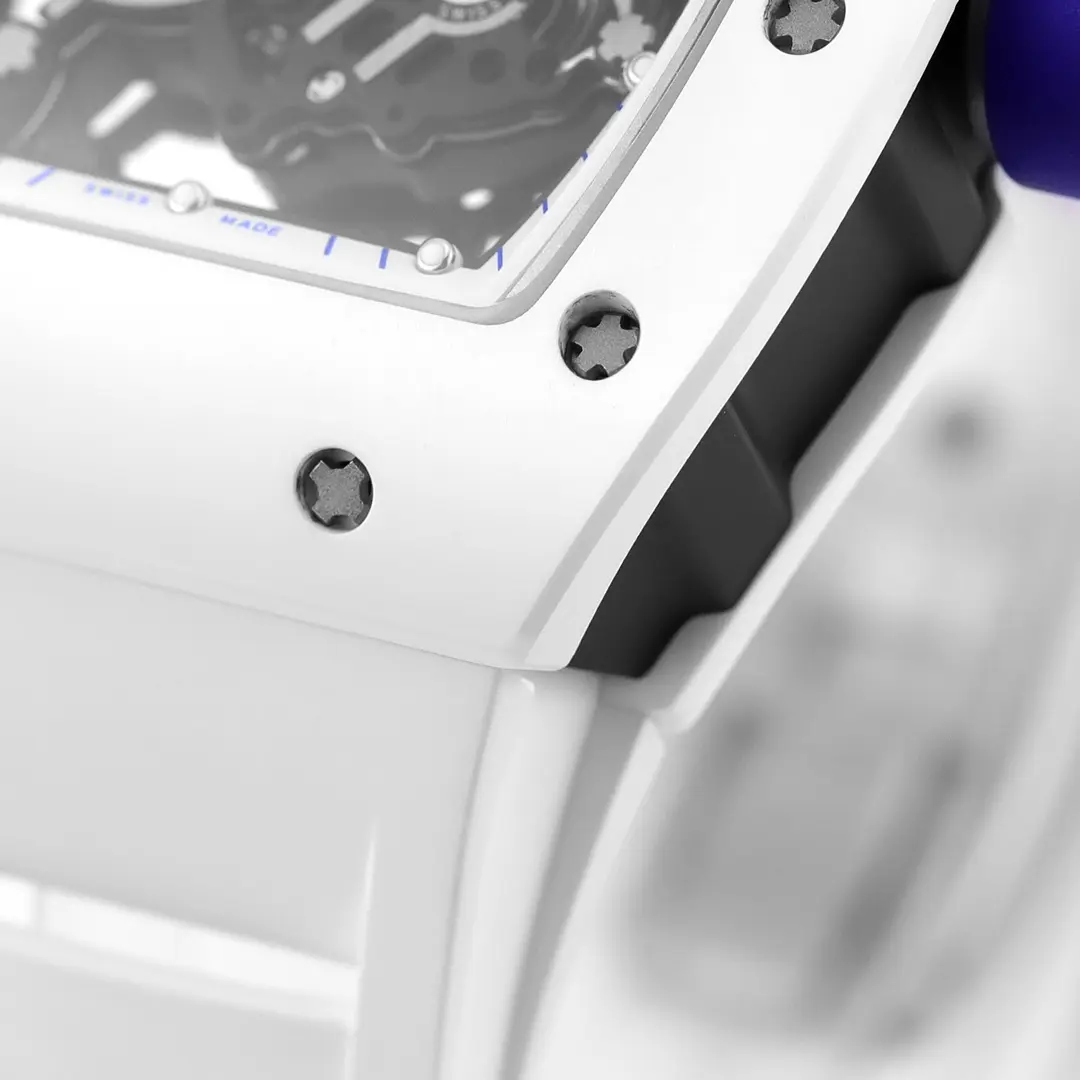 Durable EUR Factory Richard Mille White Ceramic Super Clone Watch –  Replica Richard Mille Watch 3687
