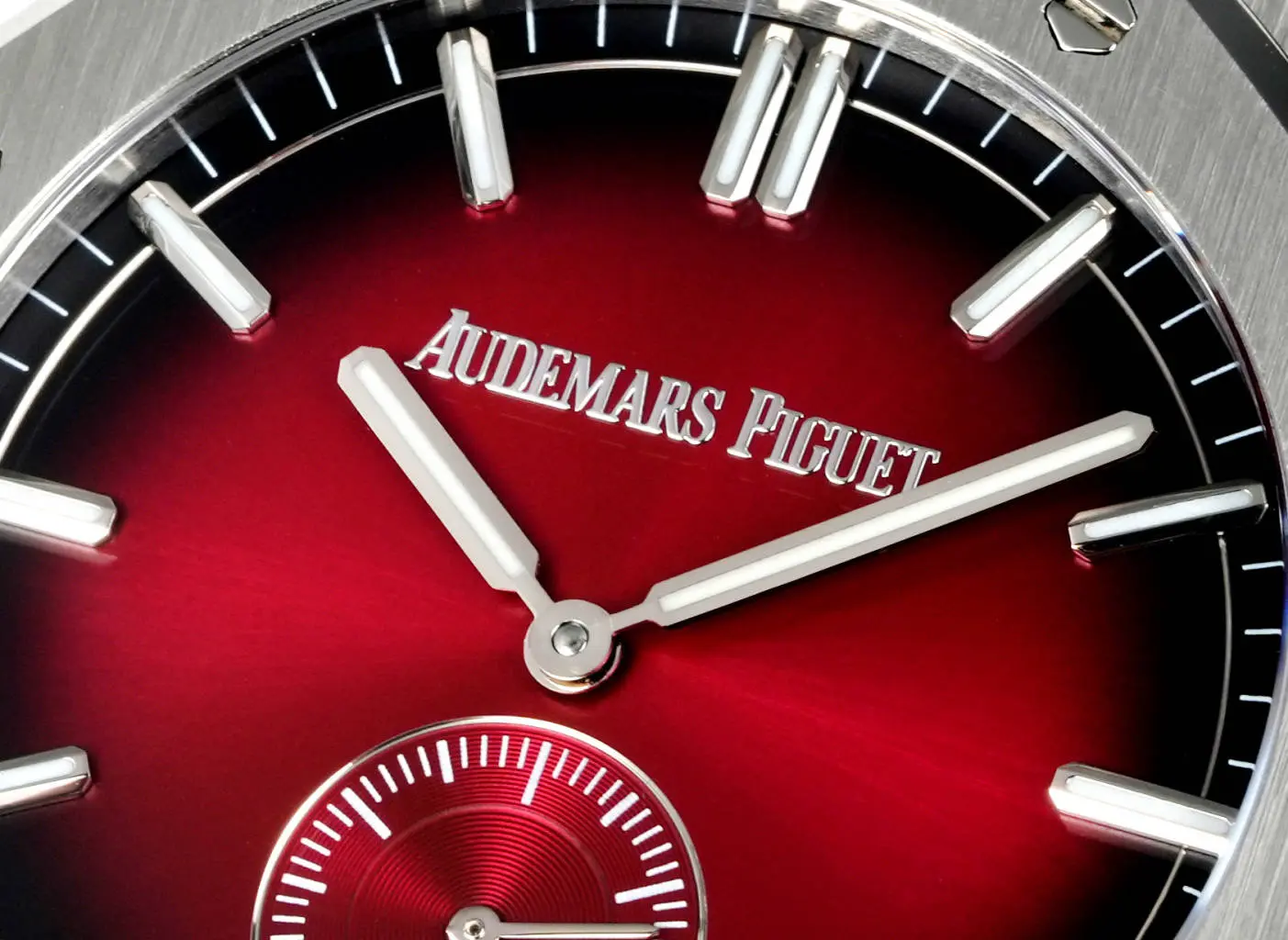 Sustainable TWA Factory Audemars Piguet Royal Oak 26591IP Red Dial Steel Super Clone Replica Watch 7814