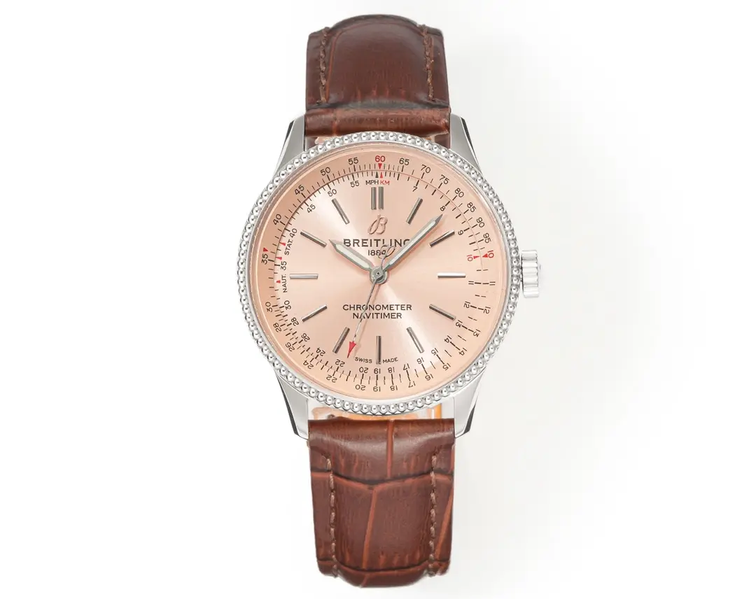 KOR Factory Breitling Navitimer Automatic Brown Leather – Super Clone Watch Masterpiece OdorResistant 2472