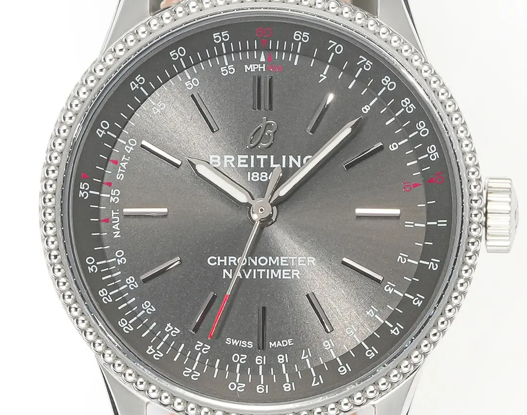 Bold ZF Factory Breitling Navitimer Automatic Grey Dial Leather – Super Clone Watch Replica 2505