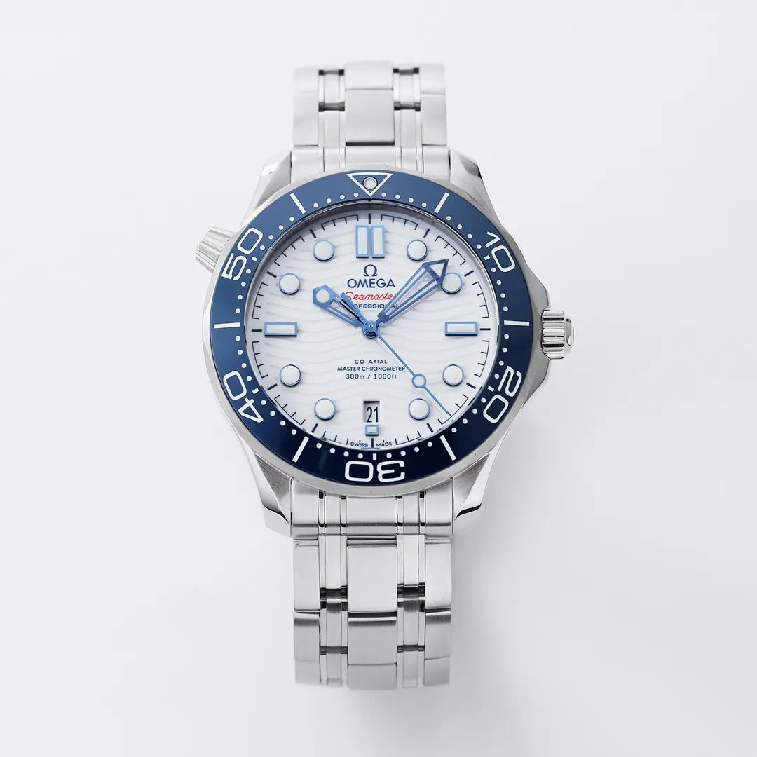 VS Factory OMEGA Seamaster 300M Steel Blue White Dial –  VSF Watches Collection Neat 4466
