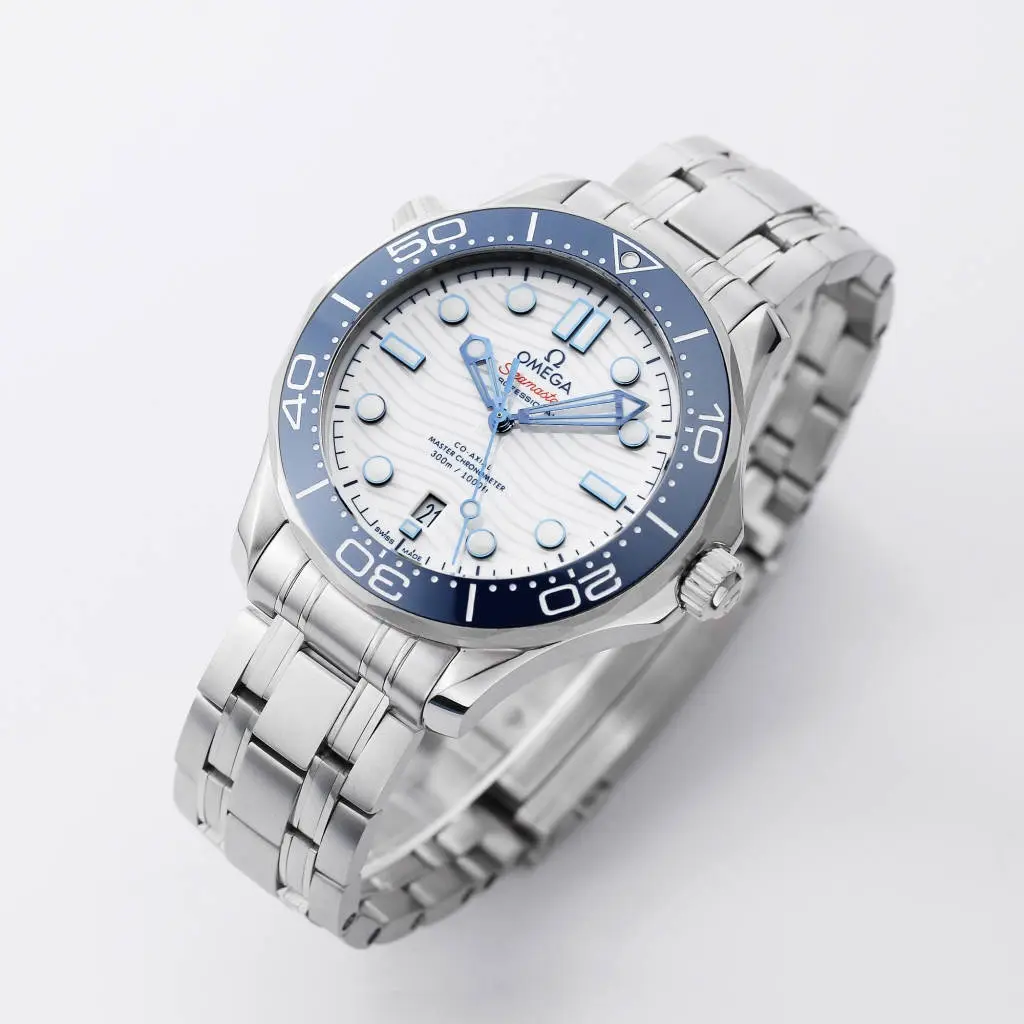 Effortless VS Factory OMEGA Seamaster 300M Steel Blue White Dial –  VSF Watches Collection 535