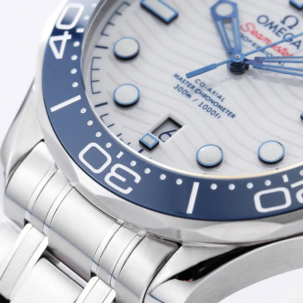 Effortless VS Factory OMEGA Seamaster 300M Steel Blue White Dial –  VSF Watches Collection 535