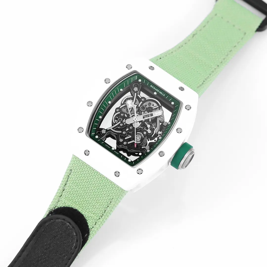 FashionForward RM Factory Richard Mille Green Strap Super Clone Watch –  Replica Richard Mille 7383