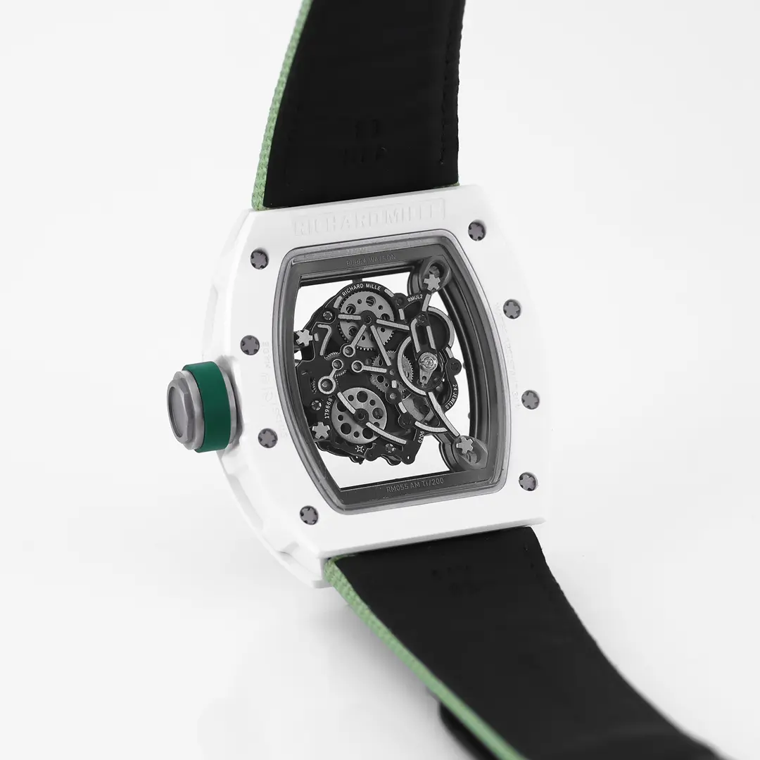 FashionForward RM Factory Richard Mille Green Strap Super Clone Watch –  Replica Richard Mille 7383