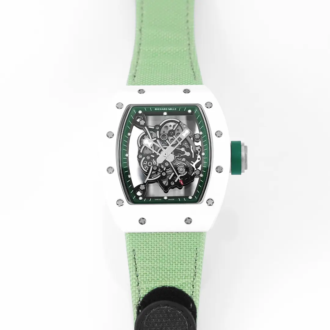 FashionForward RM Factory Richard Mille Green Strap Super Clone Watch –  Replica Richard Mille 7383