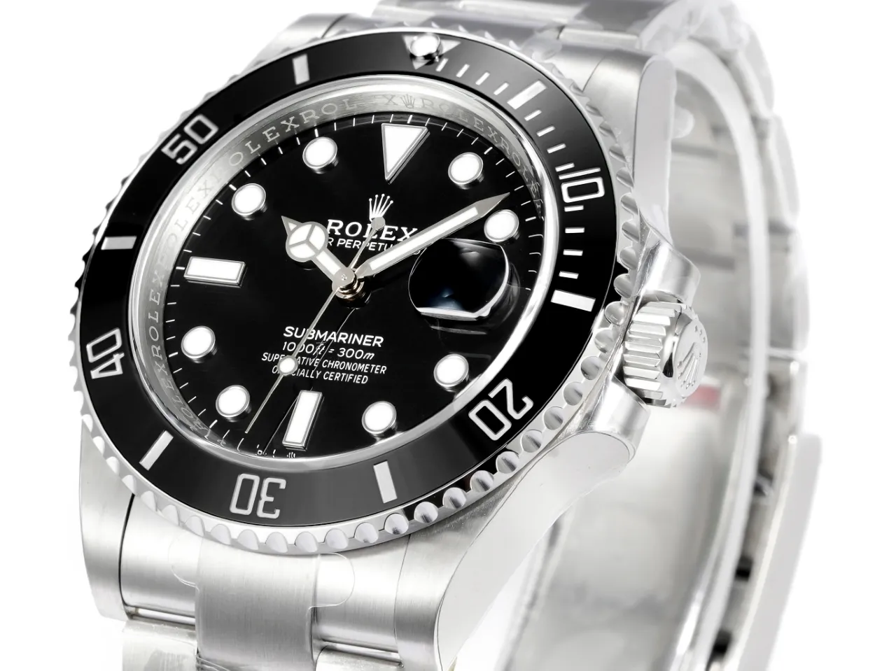 VS Factory Rolex Submariner 41mm Black Dial Stainless Steel Automatic Men’s Dive Watch Chic 309
