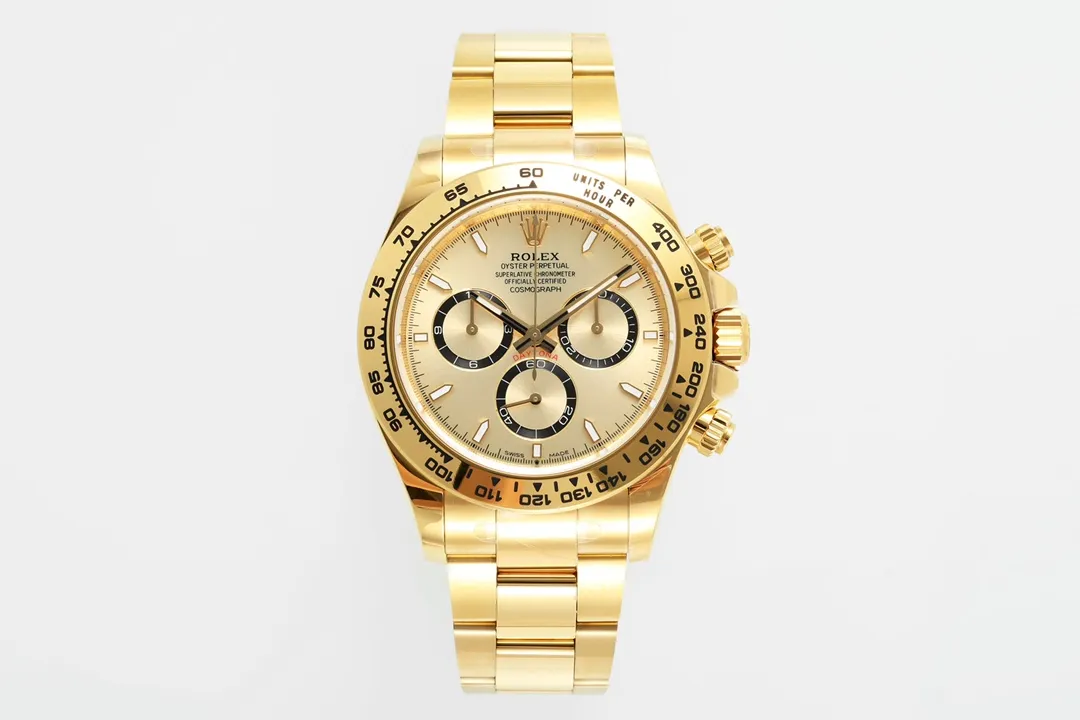 BT Factory Rolex Daytona 60th Anniversary Edition – Gold Chronograph VSF Watch with Ceramic Bezel and Superior Craftsmanship Popular 4833