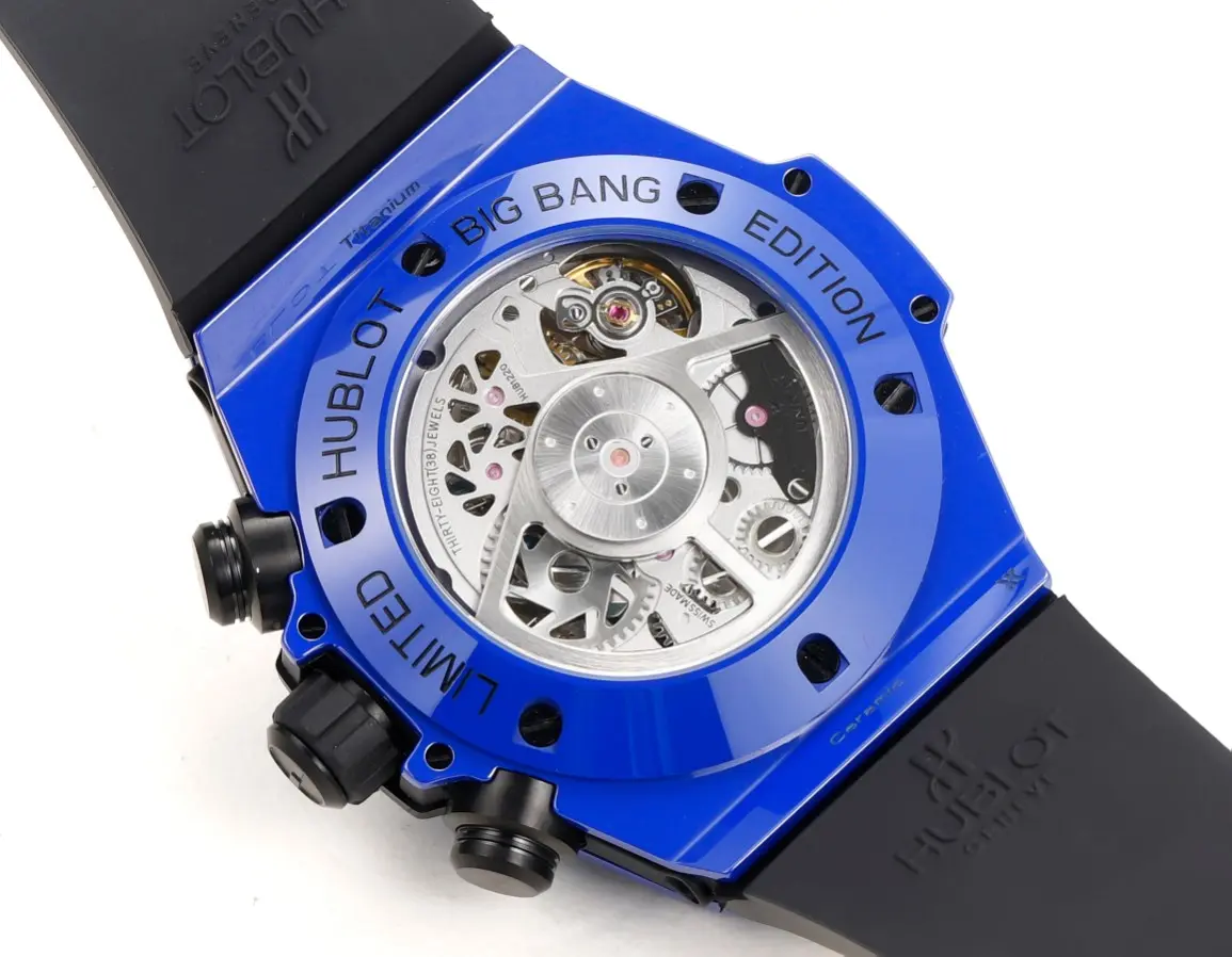 APS Factory Hublot Big Bang Unico Blue Ceramic Watch – Automatic Chronograph with Rubber Strap | Super Clone Excellence SportInspired 4681