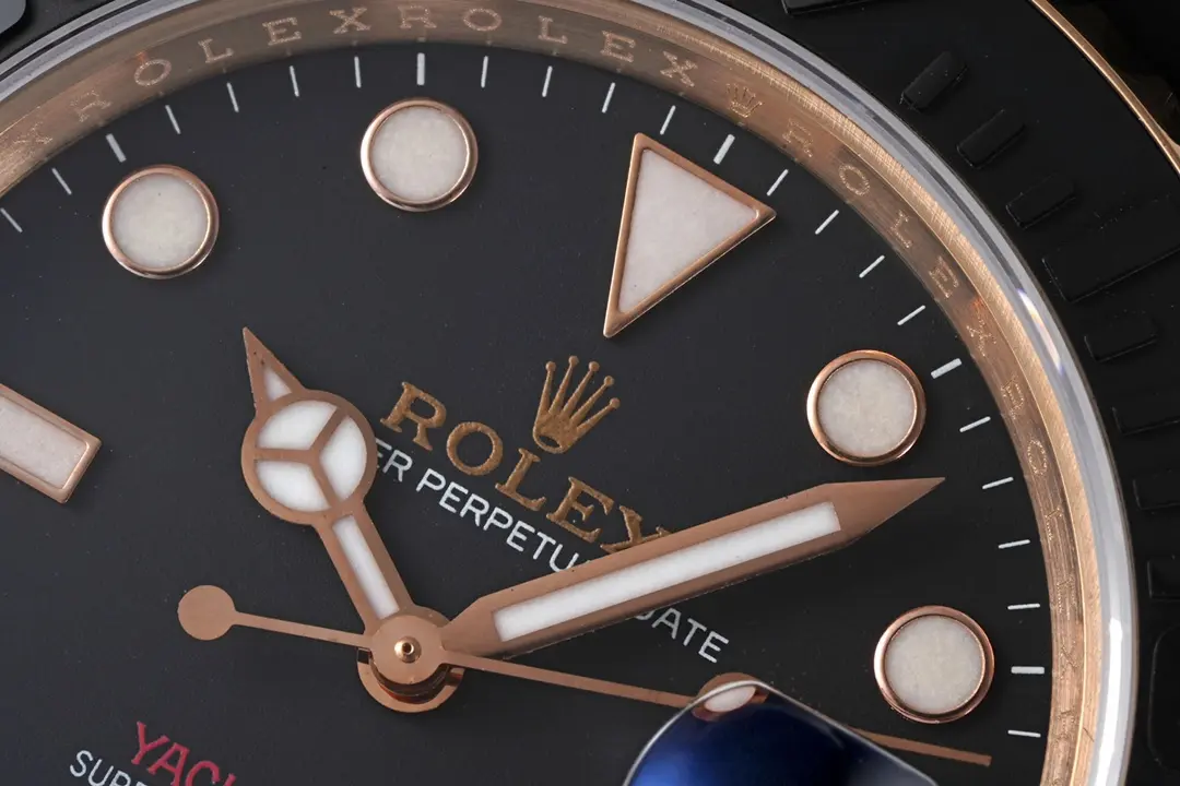 Comfortable VS Factory Rolex Yacht-Master 40mm Rose Gold Black Dial Rubber Strap Automatic VSF Luxury Watch –  VSF Timepiece 4329