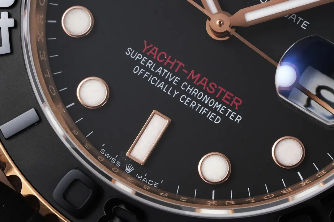 Comfortable VS Factory Rolex Yacht-Master 40mm Rose Gold Black Dial Rubber Strap Automatic VSF Luxury Watch –  VSF Timepiece 4329