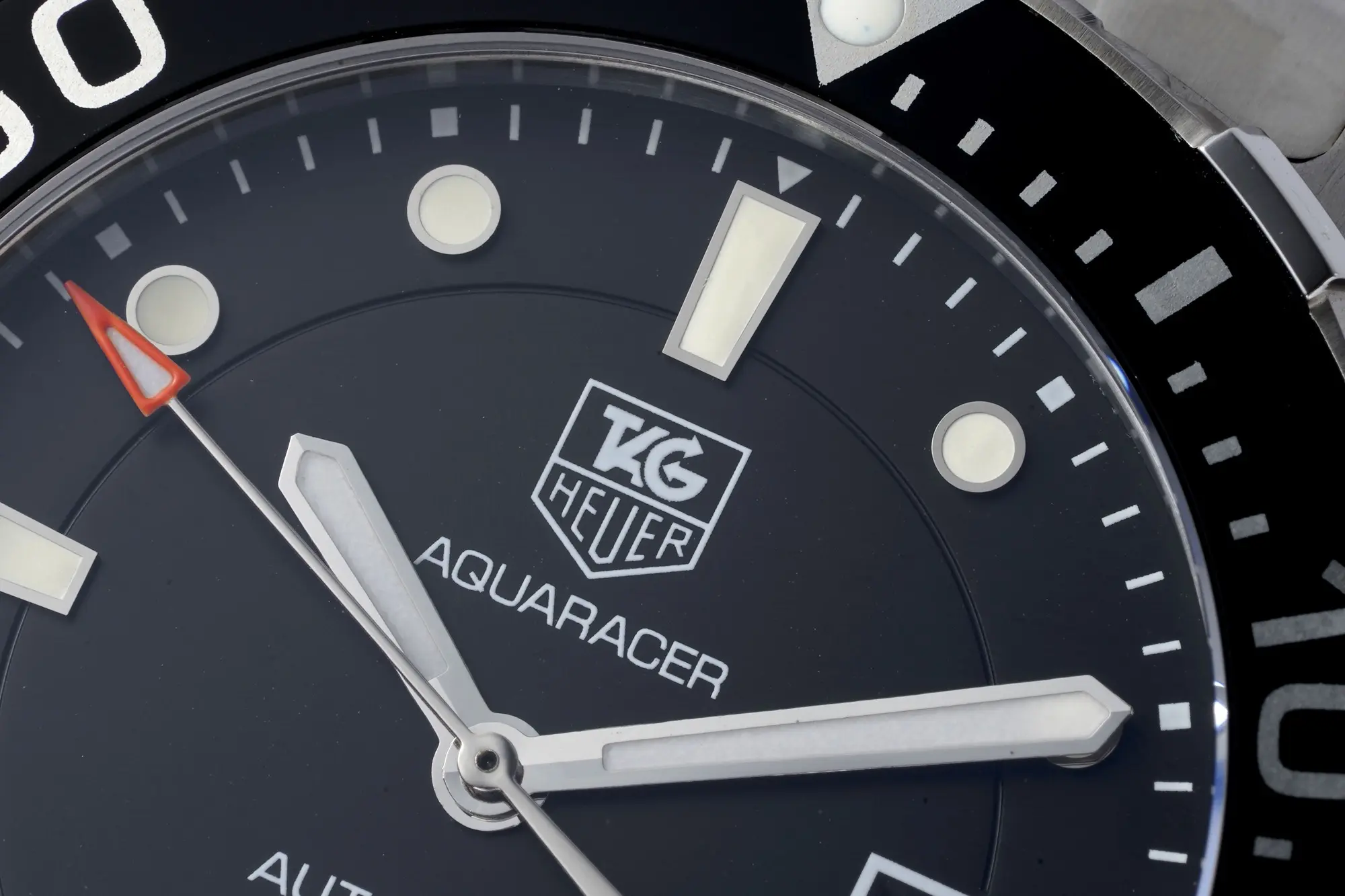 FashionForward XF Factory TAG Heuer Series Watch – Silver Stainless Steel, Black Dial, Automatic Diver Style, 100m Waterproof, Super Clone Replica Edition 4090