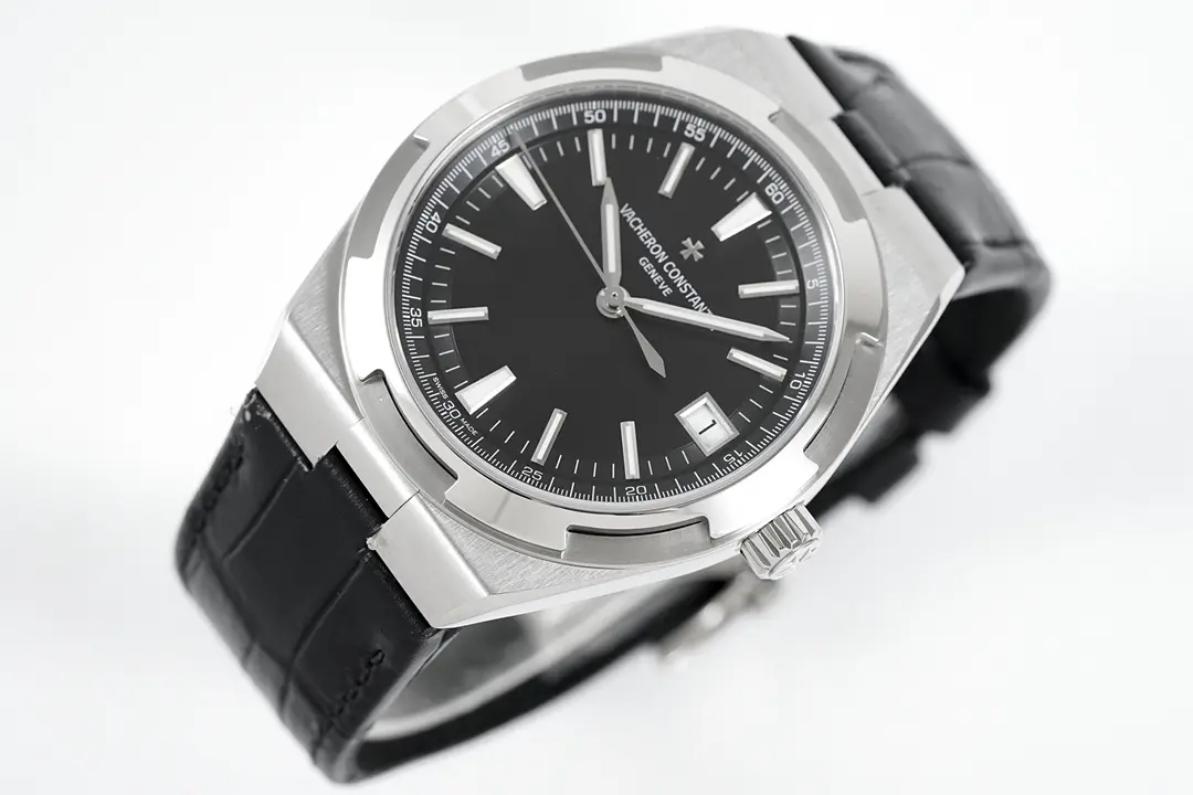 PPF Factory Vacheron Constantin Overseas Automatic Watch – Black Dial, Stainless Steel Case, Rubber Strap with Interchangeable System, Top Super Clone Watches Design OdorResistant 4210