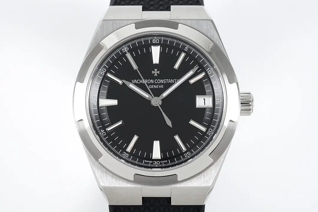 PPF Factory Vacheron Constantin Overseas Automatic Watch – Black Dial, Stainless Steel Case, Rubber Strap with Interchangeable System, Top Super Clone Watches Design OdorResistant 4210