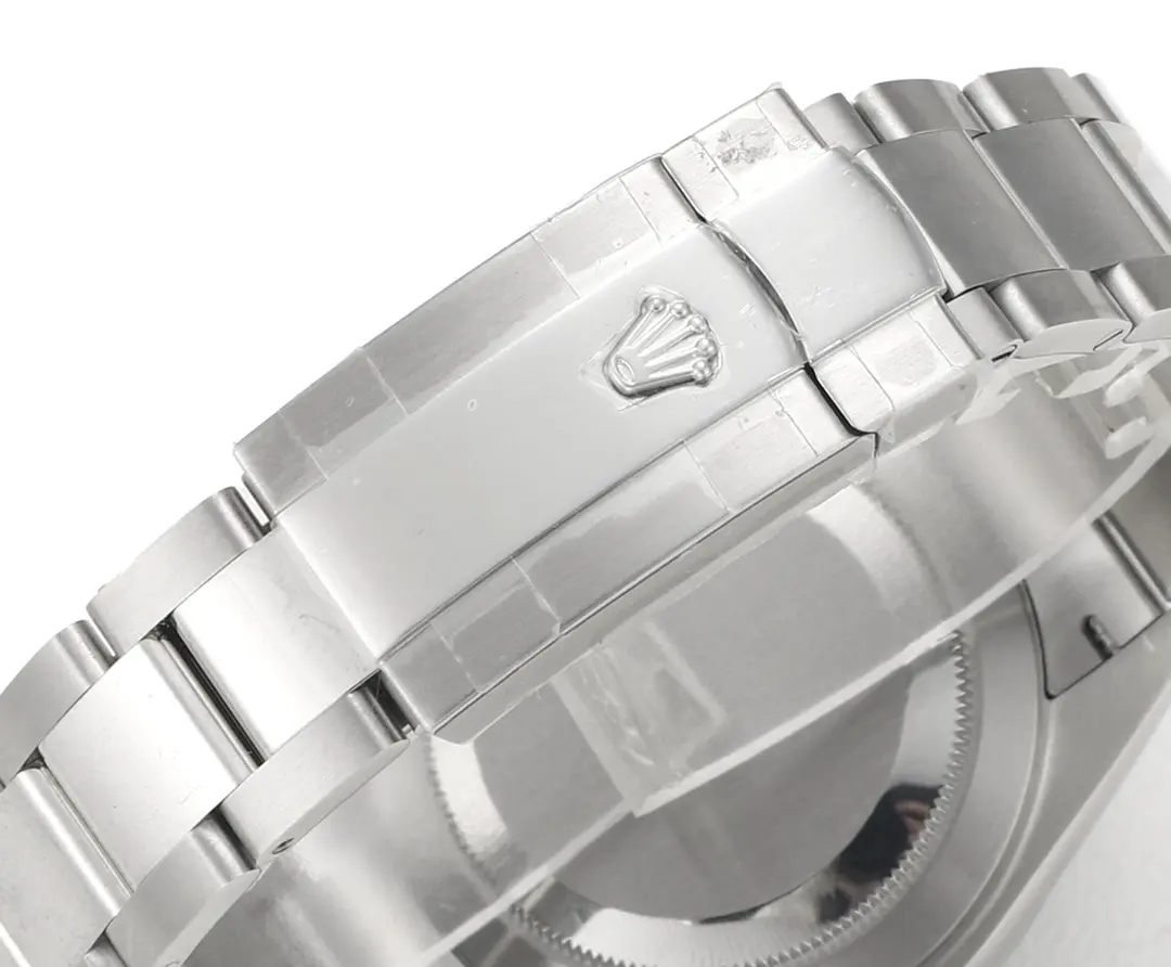 Flexible Rolex Datejust 41mm Blue Dial Stainless Steel Fluted Bezel Super Clone with 3235 Movement 117