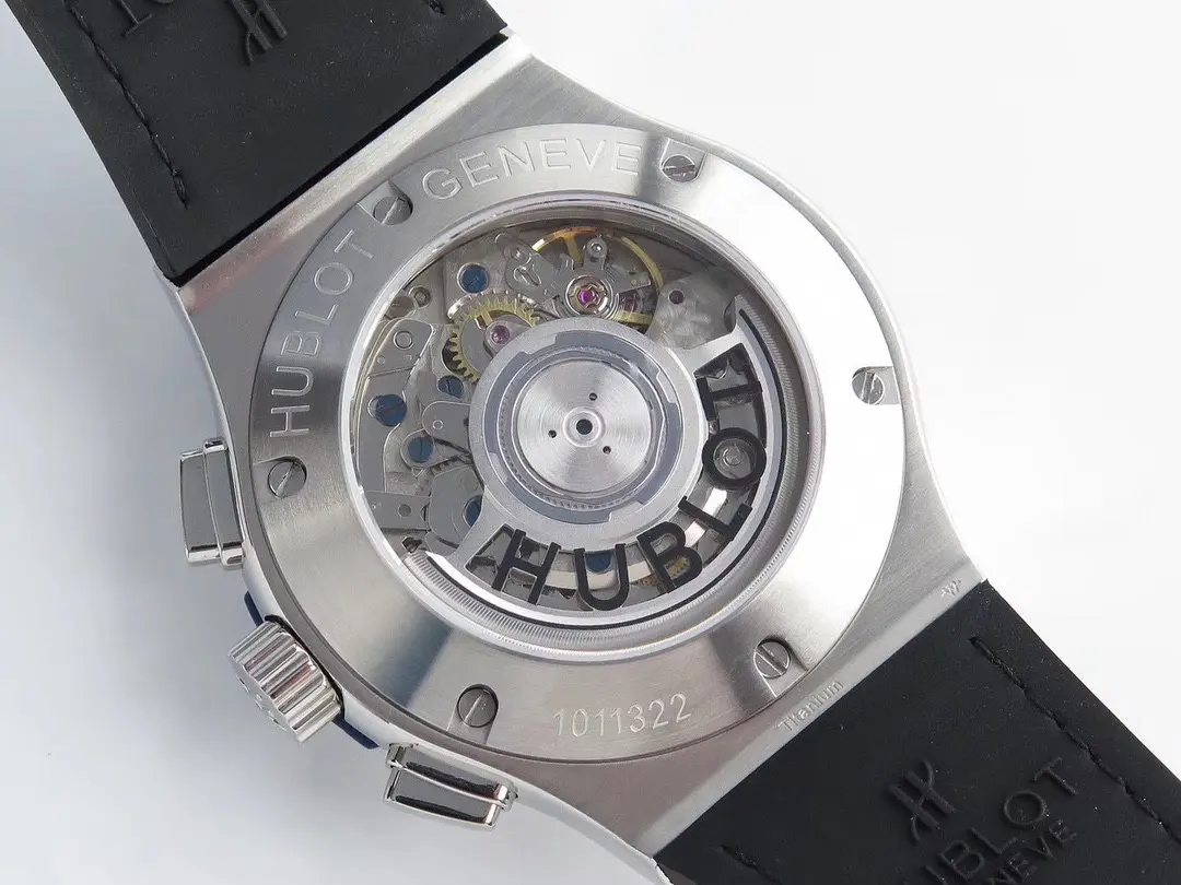 Reliable ZF Factory HB Hengbao Hublot  Fusion 45mm Blue Leather Strap Automatic Super Clone Watch 8284
