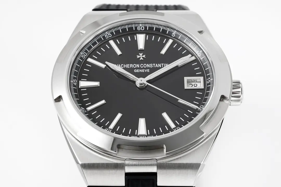 PPF Factory Vacheron Constantin Overseas 4500V Series – Black Dial, Rubber Strap, Luxury Steel Super Clone Watch – Best Replica Quality Practical 7170