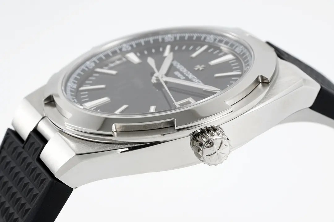 PPF Factory Vacheron Constantin Overseas 4500V Series – Black Dial, Rubber Strap, Luxury Steel Super Clone Watch – Best Replica Quality Practical 7170