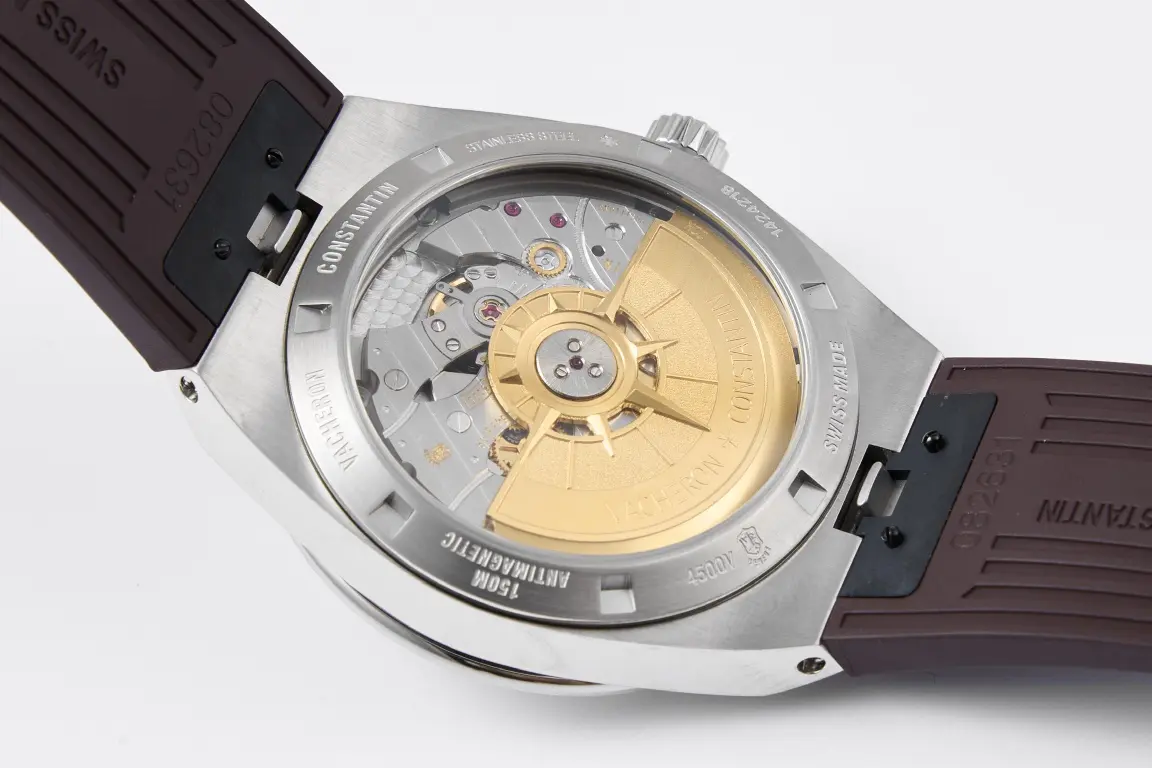 GS Factory Vacheron Constantin Overseas 4500V Series – Brown Dial, Rubber Strap, Luxury Steel Super Clone Watch – Best Replica Quality GoodFit 5760
