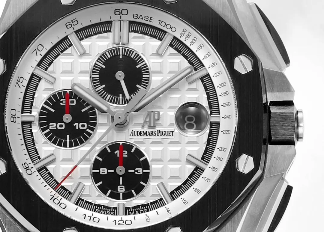 ZF Factory Audemars Piguet Royal Oak Offshore Chronograph Silver Black Rubber –  Super Clone Watch Soft 2298