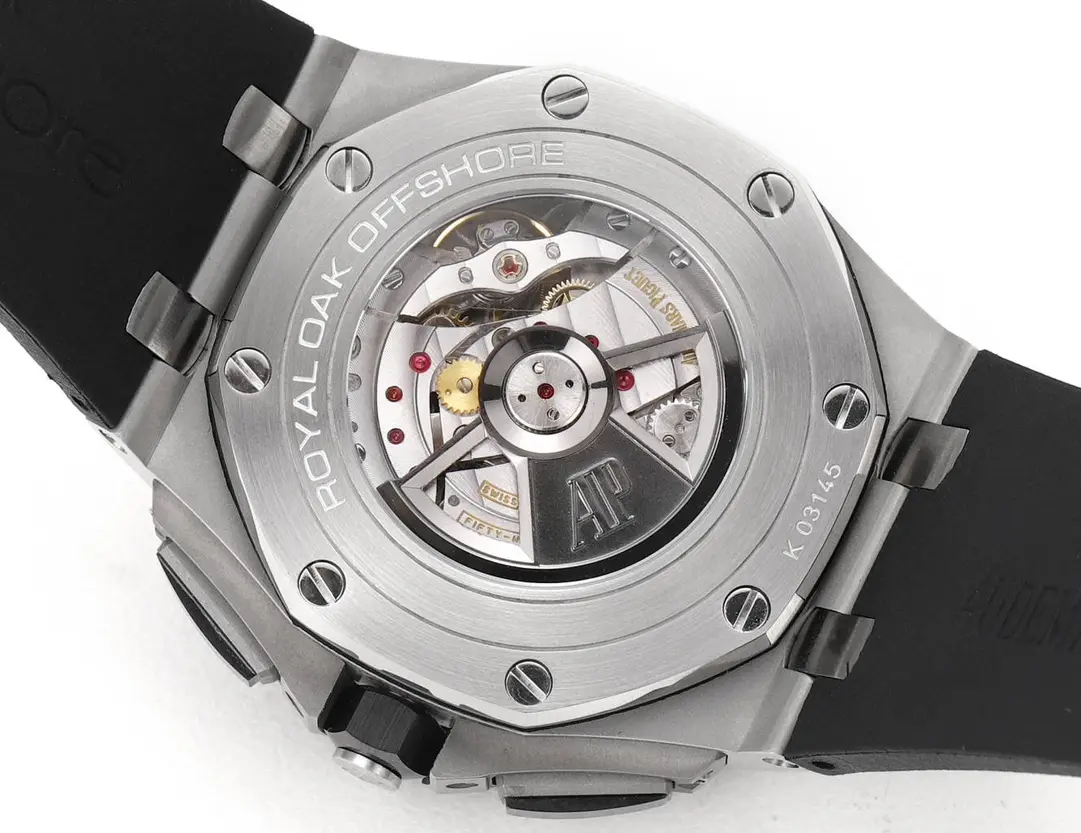 ZF Factory Audemars Piguet Royal Oak Offshore Chronograph Silver Black Rubber –  Super Clone Watch Soft 2298