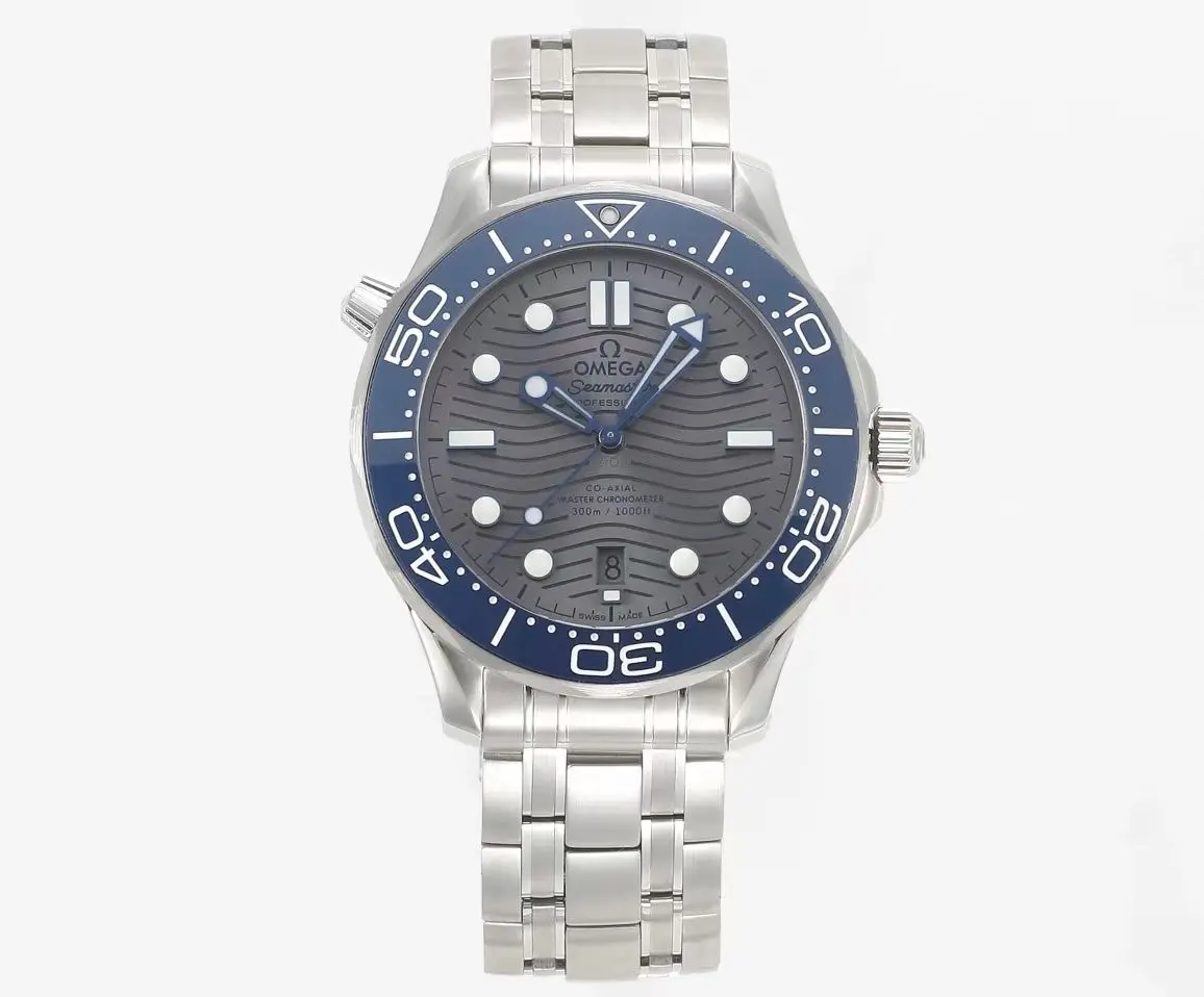 SoftTouch VS Factory OMEGA Seamaster Planet Ocean 600m Co-Axial Master Chronometer 42mm Diver’s Watch – Black Dial, Stainless Steel Bracelet by VSF Watches Brand 4398